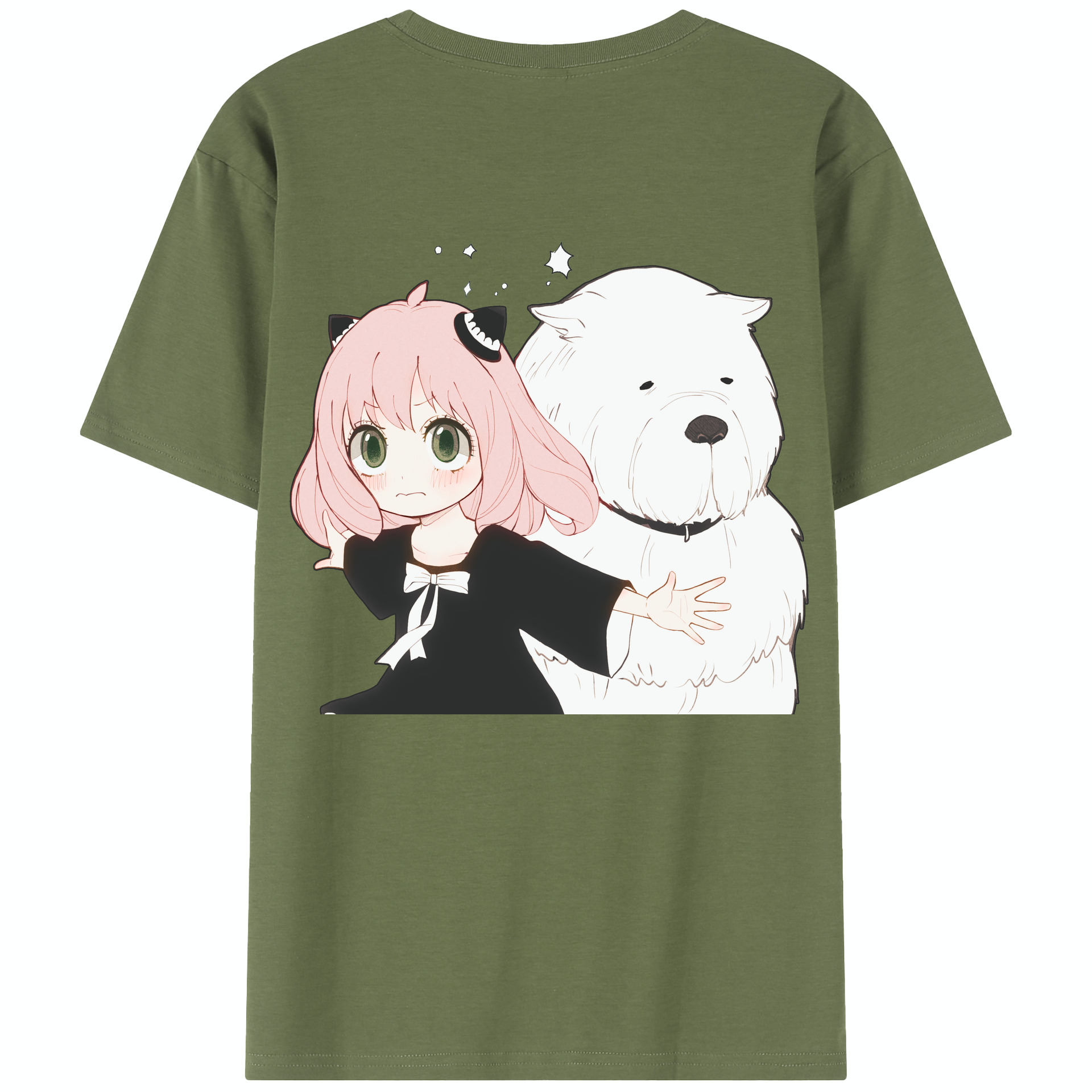 （画像用） SPY×FAMILY间谍家家酒 綿100％半袖Tシャツ（背面プリント）